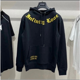 Áo Hoodie An Thuyên DOLCE LEVER In Chữ Vàng Quanh Ngực Mũ Trùm Đầu Áo Hoodies Nam Nữ Phong Cách Hot Trend 2023