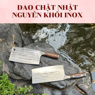 Dao chặt siêu chắc nguyên khối inox 18/10