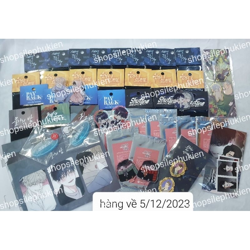 (hàng sẵn) Card bo góc (random) của truyện manhwa Checkmate Honey trouble hàng chính hãng
