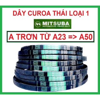 [Thái loại 1] Dây curoa/ đai dẫn bảng A trơn MITSUBA xanh lá A23 A24 A25 A26 A27 A28 A29 A30 A31 A32 A33 A34 A35 A36 A37