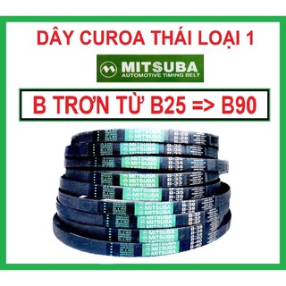 [Thái loại 1] Dây curoa/ đai dẫn bảng B trơn MITSUBA xanh lá B85 B84 B83 B82 B81 B80 B79 B78 B77 B76 B75 B74 B73 B72 B71