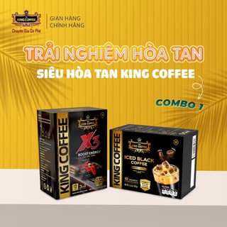 Combo trải nghiệm cà phê hòa tan 1 – siêu hòa tan king coffee