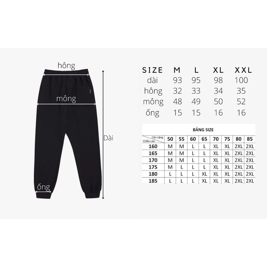 Quần dài jogger thể thao nam cao cấp, chất thun co dãn 4 chiều mềm mịn, thoáng mát Q161