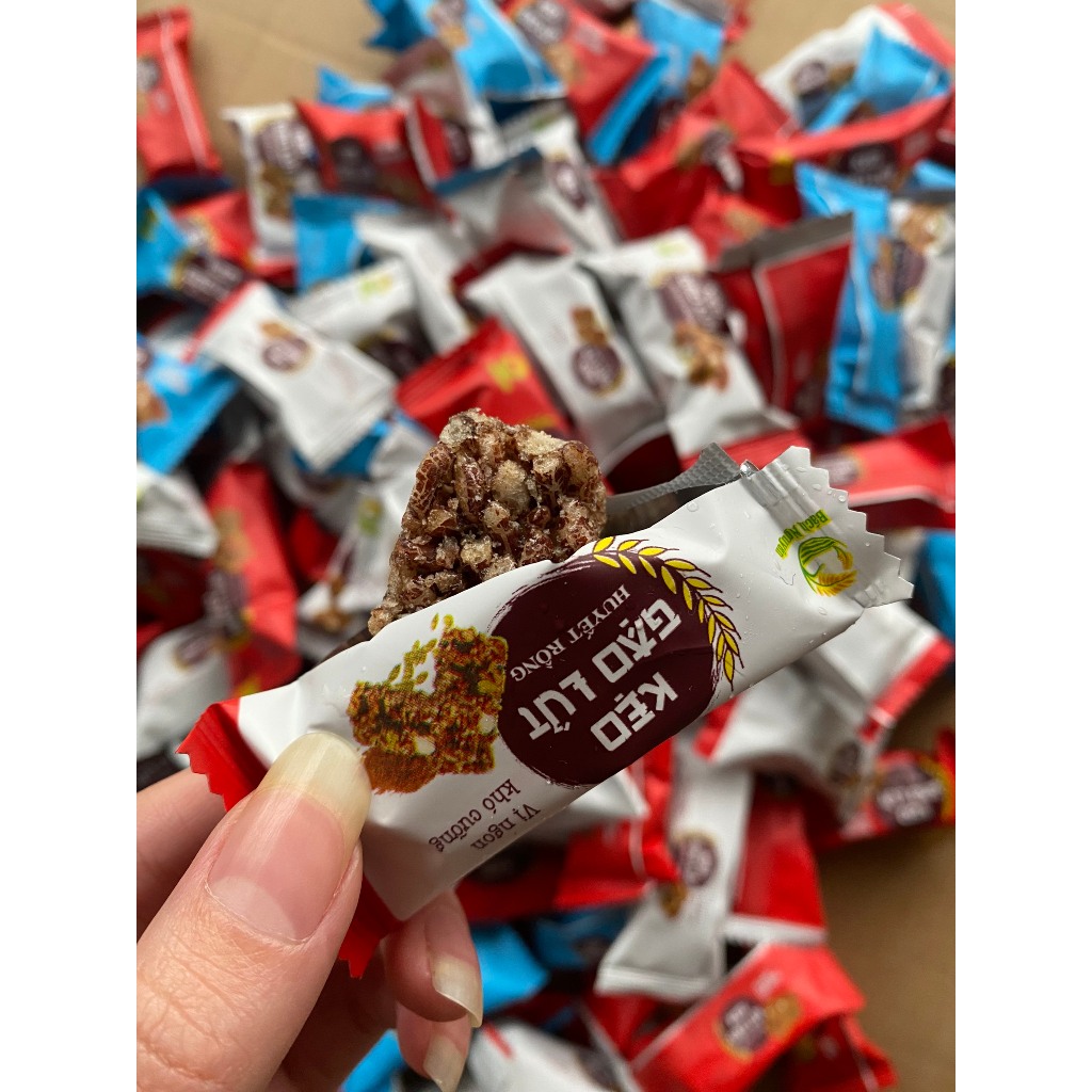 100g Kẹo Gạo lức Ngũ cốc thơm ngon giòn tan tốt cho sức khỏe