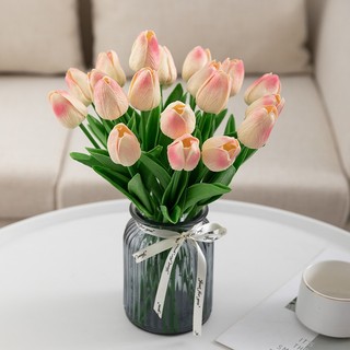 Hoa tulip/tuylip chất liệu PU trang trí nhà cửa, lễ hội, decor phòng khách, phòng ngủ đẹp