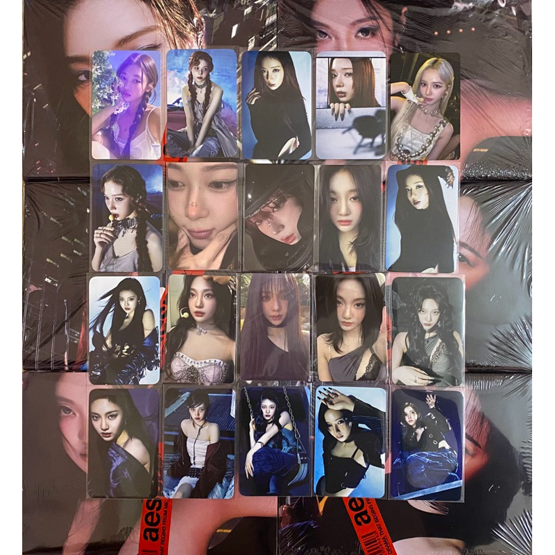 AESPA Drama Karina, Winter, Ningning, Giselle pob photocard - Card ảnh AESPA
