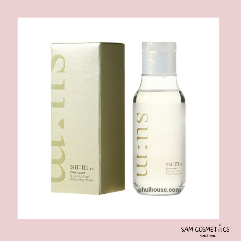 Nước tẩy trang Sum essential cleansing water 100ml- SAM Cosmetics