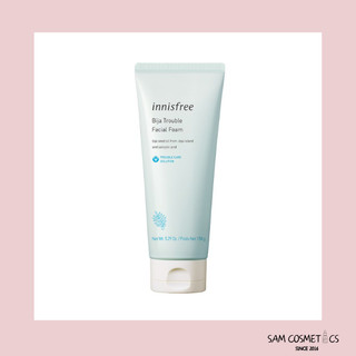 Sữa rửa mặt  Innisfree Bija Trouble Facial Foam 150ml- SAM Cosmetics