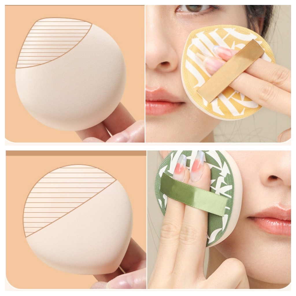 Mút tán mút trang điểm Bigsize XL kẹo bông rubycell kem nền mềm mịn đàn hồi hot tiktok chất liệu cao cấp Nhật Bản