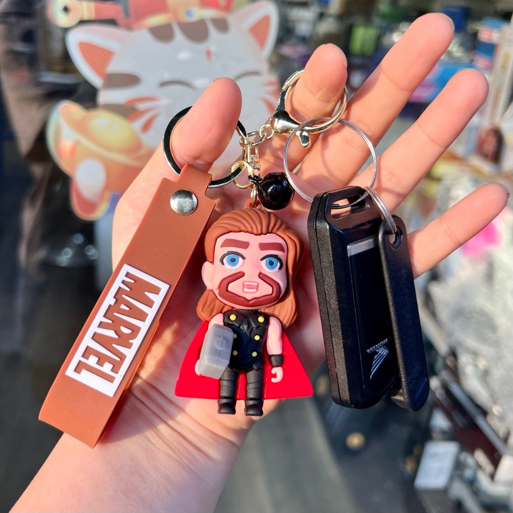 Móc Khóa Biệt Đội Siêu Anh Hùng Avengers Marvel Cao Cấp