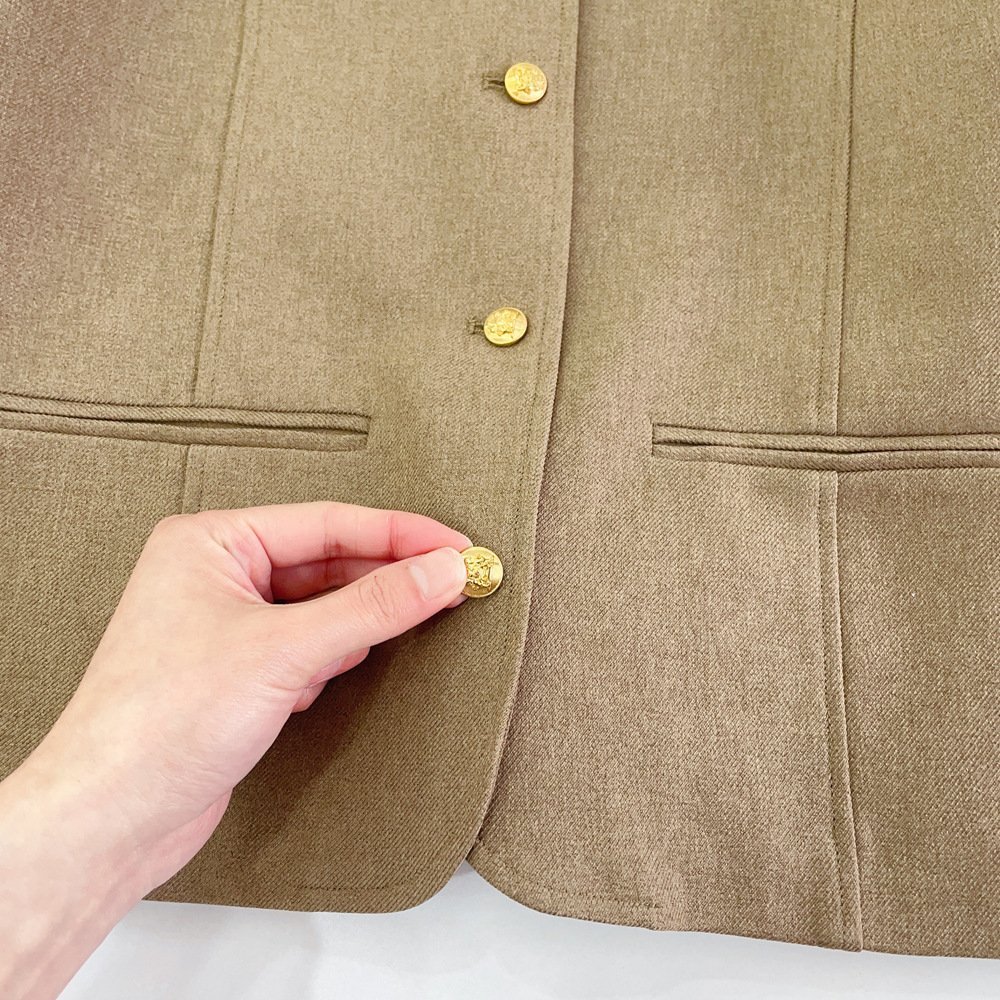 SET Áo khoác dạ nữ trơn vải pc gen hàng đẹp dày dặn nút đồng thời trang cao cấp COTONFIO