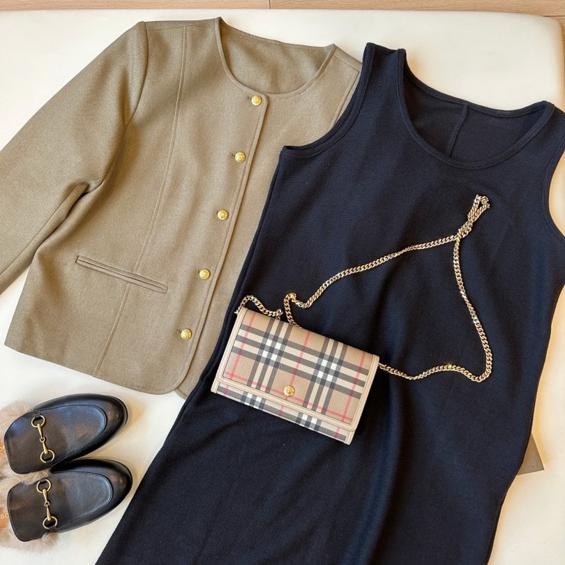 SET Áo khoác dạ nữ trơn vải pc gen hàng đẹp dày dặn nút đồng thời trang cao cấp COTONFIO