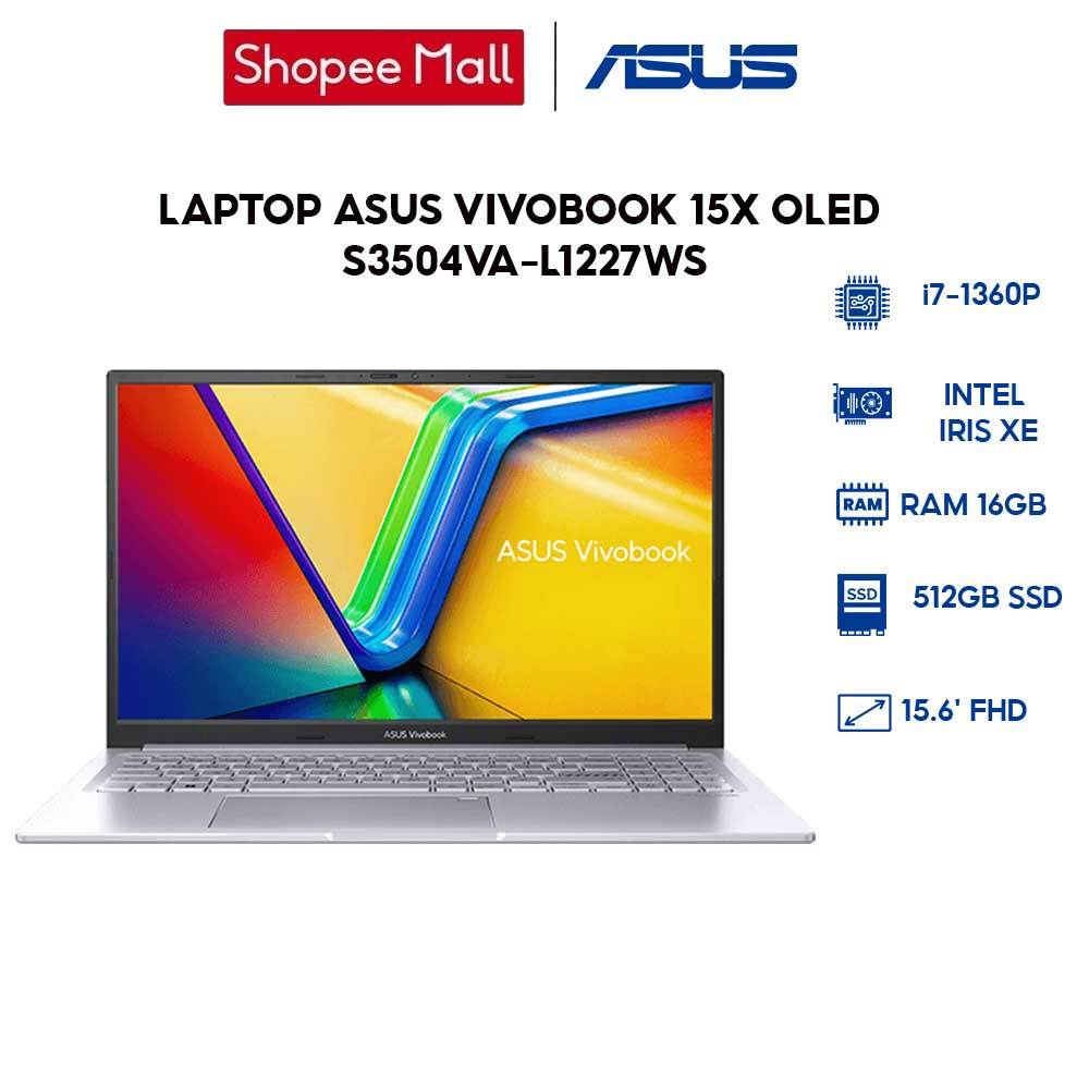 Laptop ASUS Vivobook 15X OLED S3504VA-L1227WS i7-1360P | 16GB | 512GB | 15.6' FHD OLED 100% DCI-P3 | Office