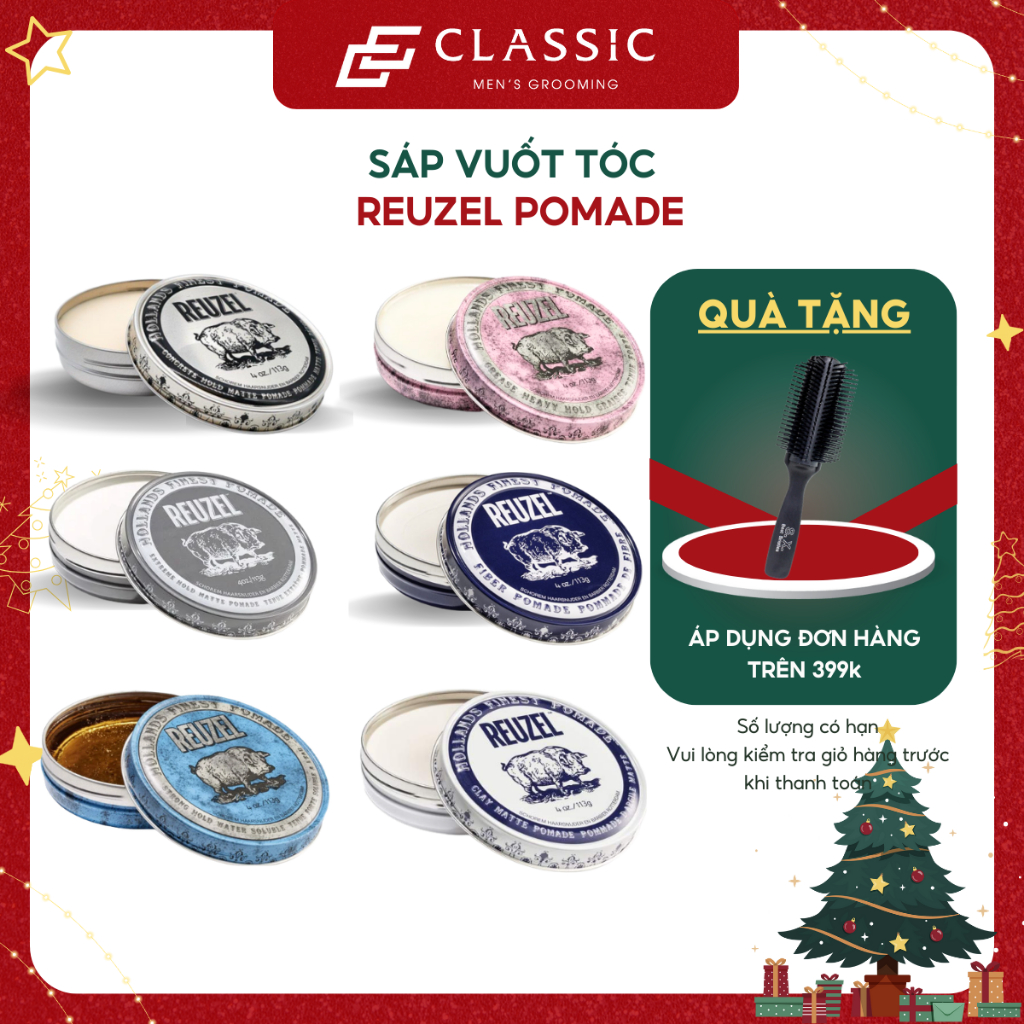 Bộ Sản Phẩm Reuzel Pomade
