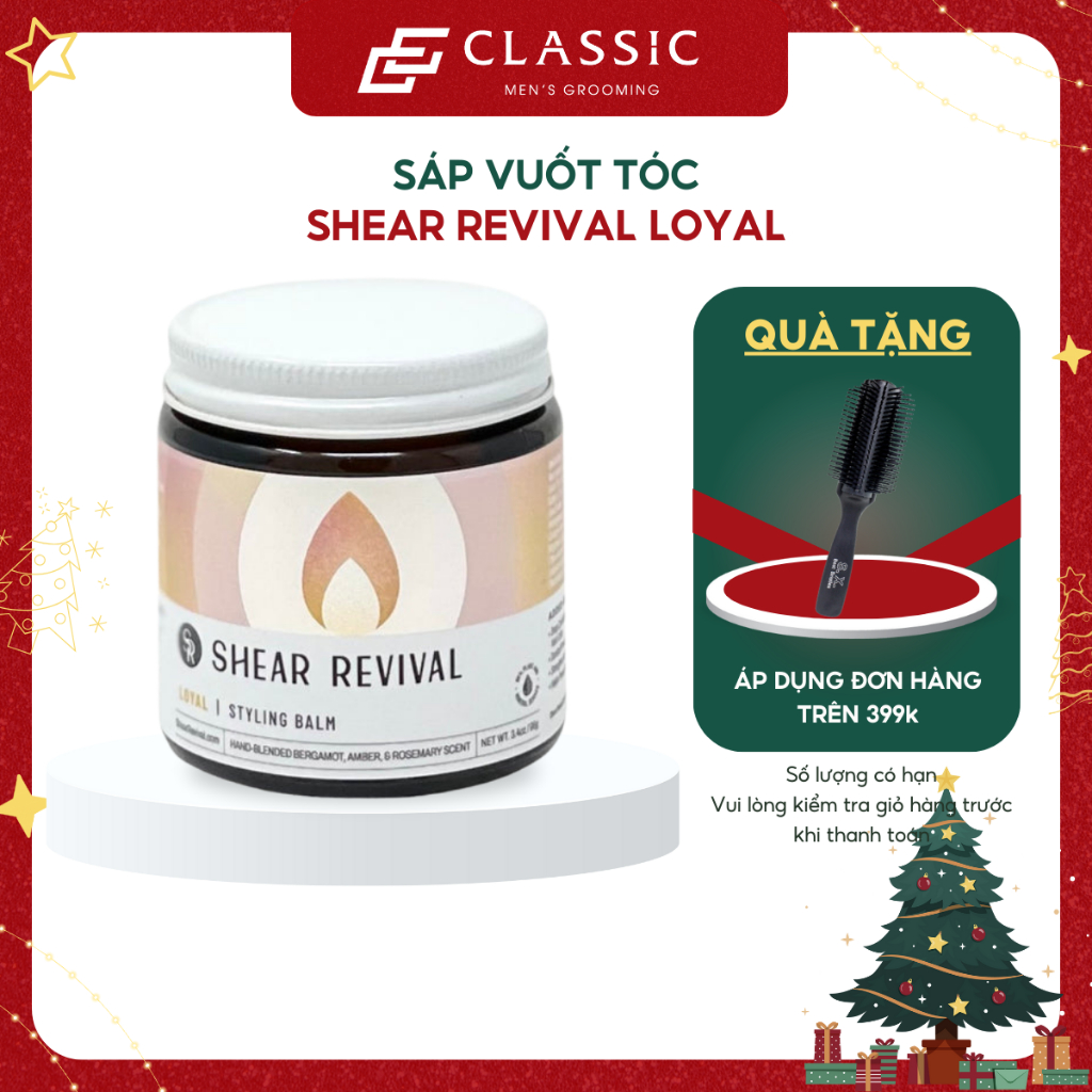 Sáp Vuốt Tóc Shear Revival Loyal Sea Clay Styling Balm 96gr