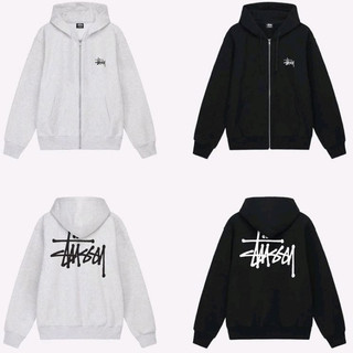 Hoodie STUSSY ZIP khoá kéo cao cấp chuẩn form chính hãng, cá tính đường phố - Full bọc tag