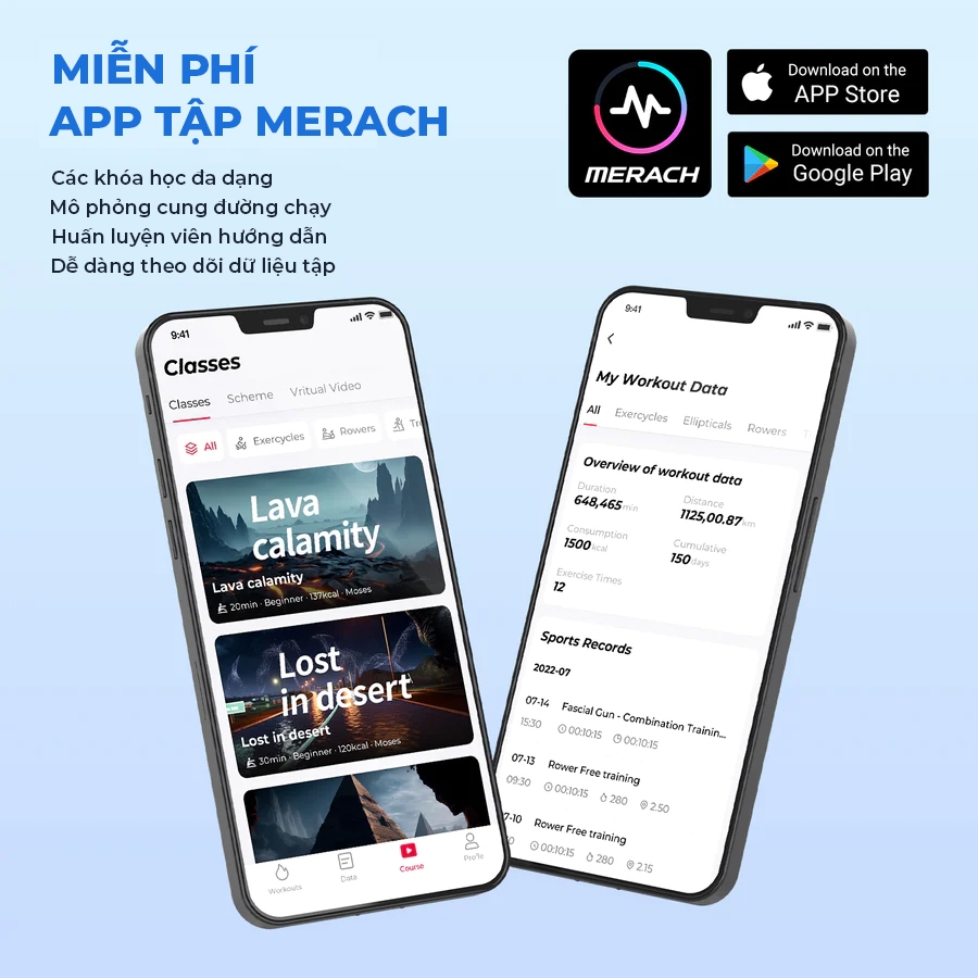 Máy Cháy Bộ Gấp Gọn Merach MR T03 Tải Trọng 120kg Đồng Hồ Tích Hợp , 14km/h Không Gây Ồn Có Kết Nối Ứng Dụng Tập Luyện