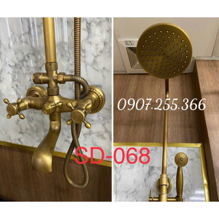 Sen Cây Tắm Nóng Lạnh - Đồng Thau Cổ Cao Cấp