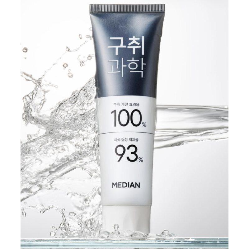 Kem Đánh Răng Giúp Giảm Hôi Miệng, Ngừa Sâu Răng Median Halitosis Science Toothpaste Freezing Cool Mint 120g - Cool Mint