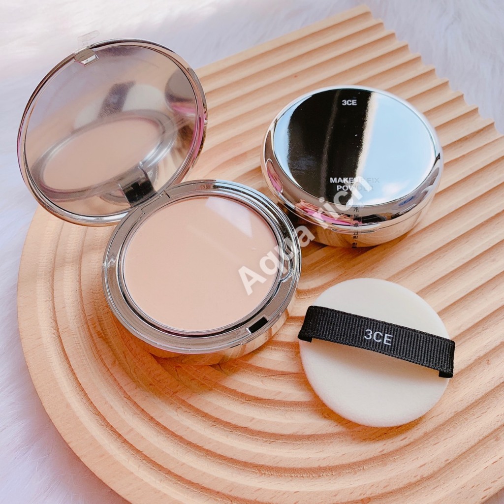 Phấn Phủ Nén 3CE Makeup Fix Powder - Hộp Đen