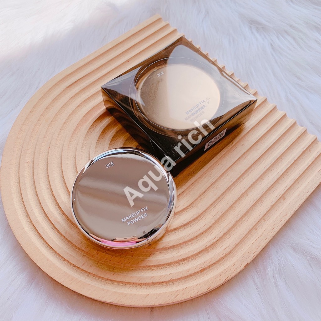 Phấn Phủ Nén 3CE Makeup Fix Powder - Hộp Đen