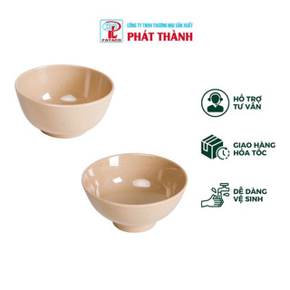 Chén cơm CO 02/ CO 11 màu nâu bóng nhựa melamine Fataco Việt Nam cao cấp