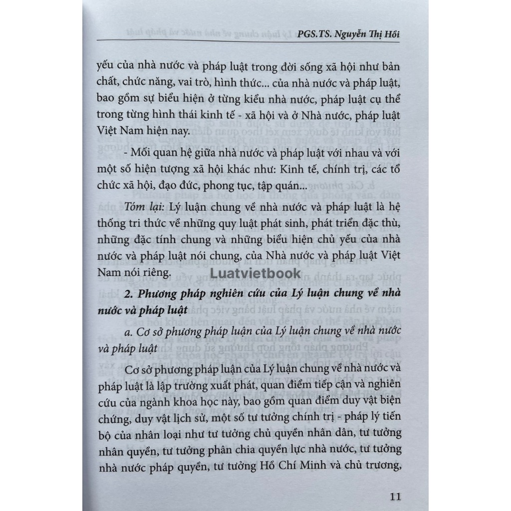 Sách-Hướng Dẫn Ôn Và Thi Môn Lý Luận Chung Về Nhà Nước Và Pháp Luật