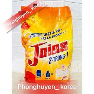 Bột giặt joins 2,7kg giặt & xả 2 trong 1