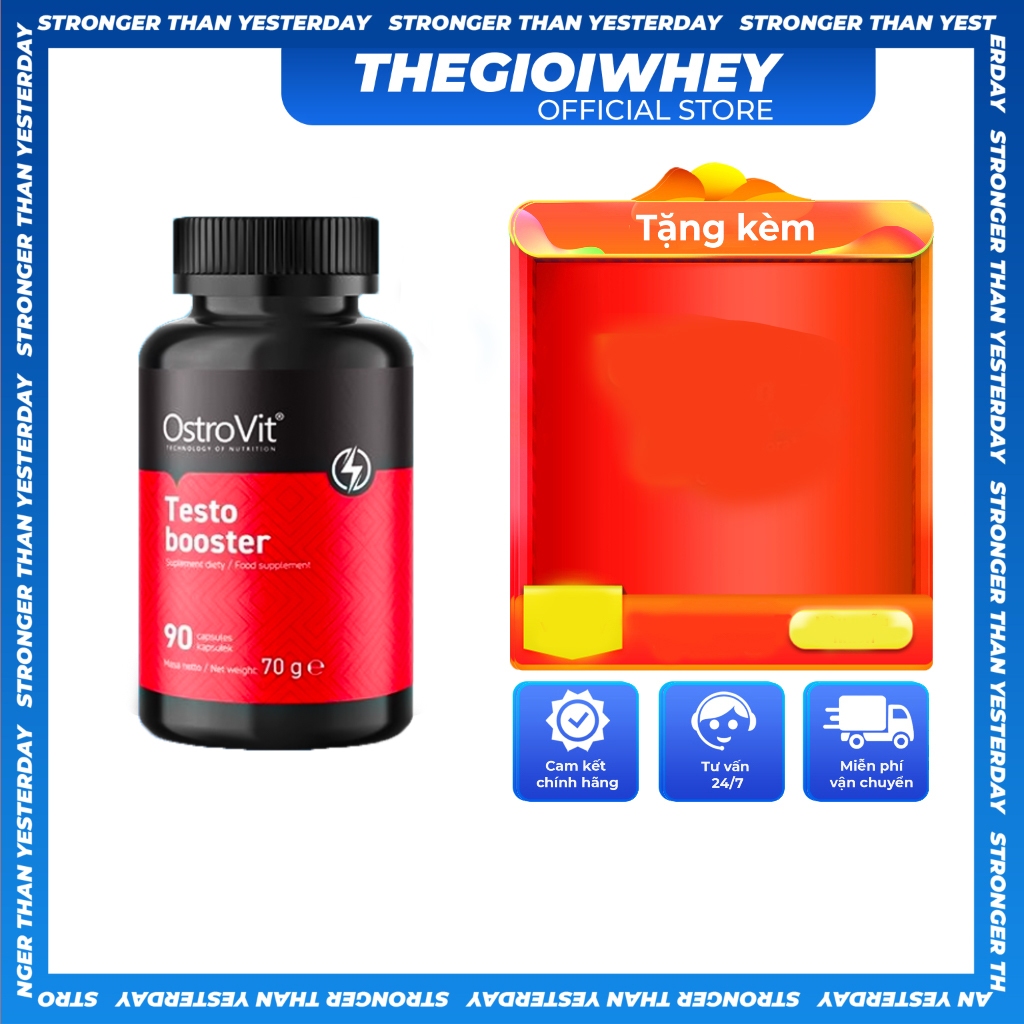 Thực Phẩm Bổ Sung Ostrovit Testo Booster 90 Viên