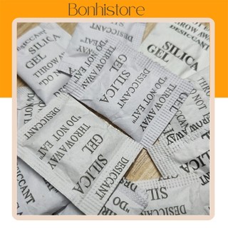 Combo 10 túi hút ẩm Silicagel, gói hút ẩm chống ẩm tốt (hàng loại 1) PK154