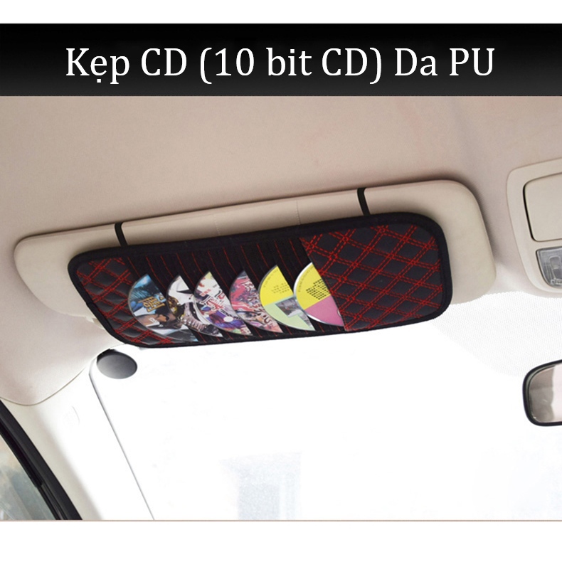 Túi kẹp tấm chắn nắng ô tô YIPAUTO Túi nhiều ngăn treo tấm chắn nắng Ví kẹp chắn nắng ô tô