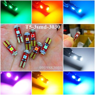 1 bóng đèn t5 ô tô led siêu sáng 3smd 3030 chất lượng cao