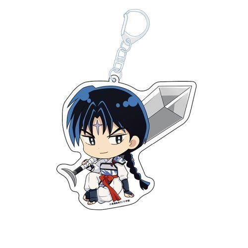 Móc khóa INUYASHA Khuyển dạ xoa in hình anime chibi mica trong acrylic xinh xắn