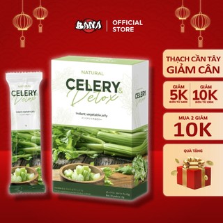 Thạch Cần Tây Giảm Cân Nature Celery Detox Nhật Bản Thạch Giảm Cân Nhanh Cấp Tốc Chính Hãng