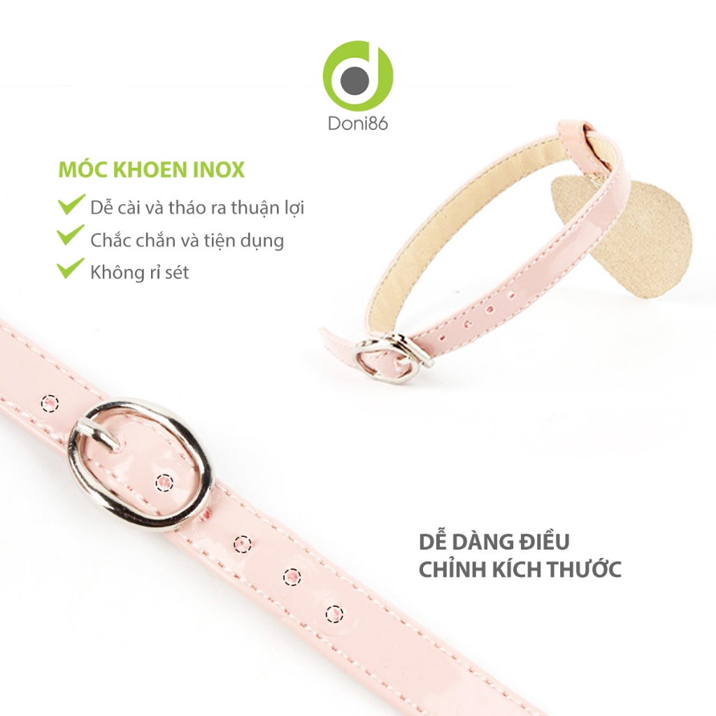 Dây giày vòng cổ chân chống tuột gót dùng mang giày cao gót, giày búp bê và giày đế bằng PK52