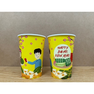 Ly giấy 16oz TẾT🧧 100c