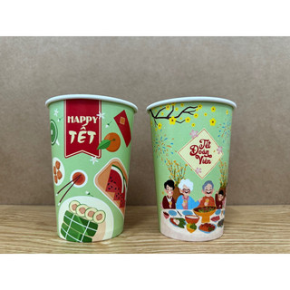 Ly giấy 16oz TẾT🧧 100c
