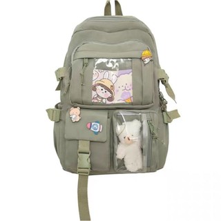 Balo Ulzzang Nữ Nam Trong Suốt Dễ Thương - balo du lịch nhiều ngăn, balo đựng laptop