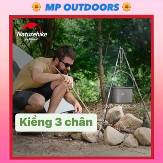 KIỀNG TREO NỒI DÃ NGOẠI NH17S00S-G NATUREHIKE DU LỊCH DÃ NGOẠI CẮM TRẠI CAMPING OUTDOOR GLAMPING CÂU CÁ NẤU ĂN CHÈO SUP