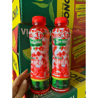 Nước ép dưa hấu thạch dừa chai 500ml