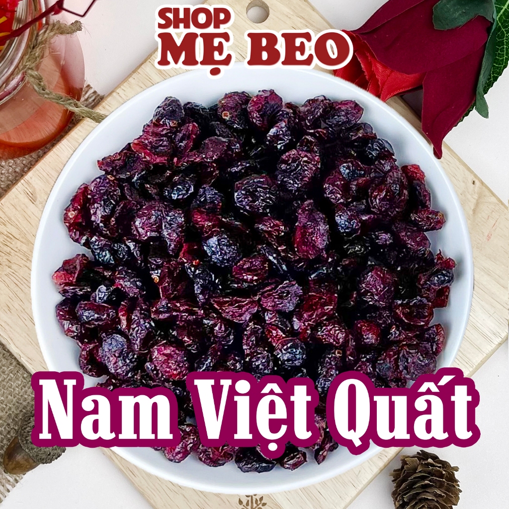 Nam Việt Quất Sấy Không Đường Shop Mẹ Beo