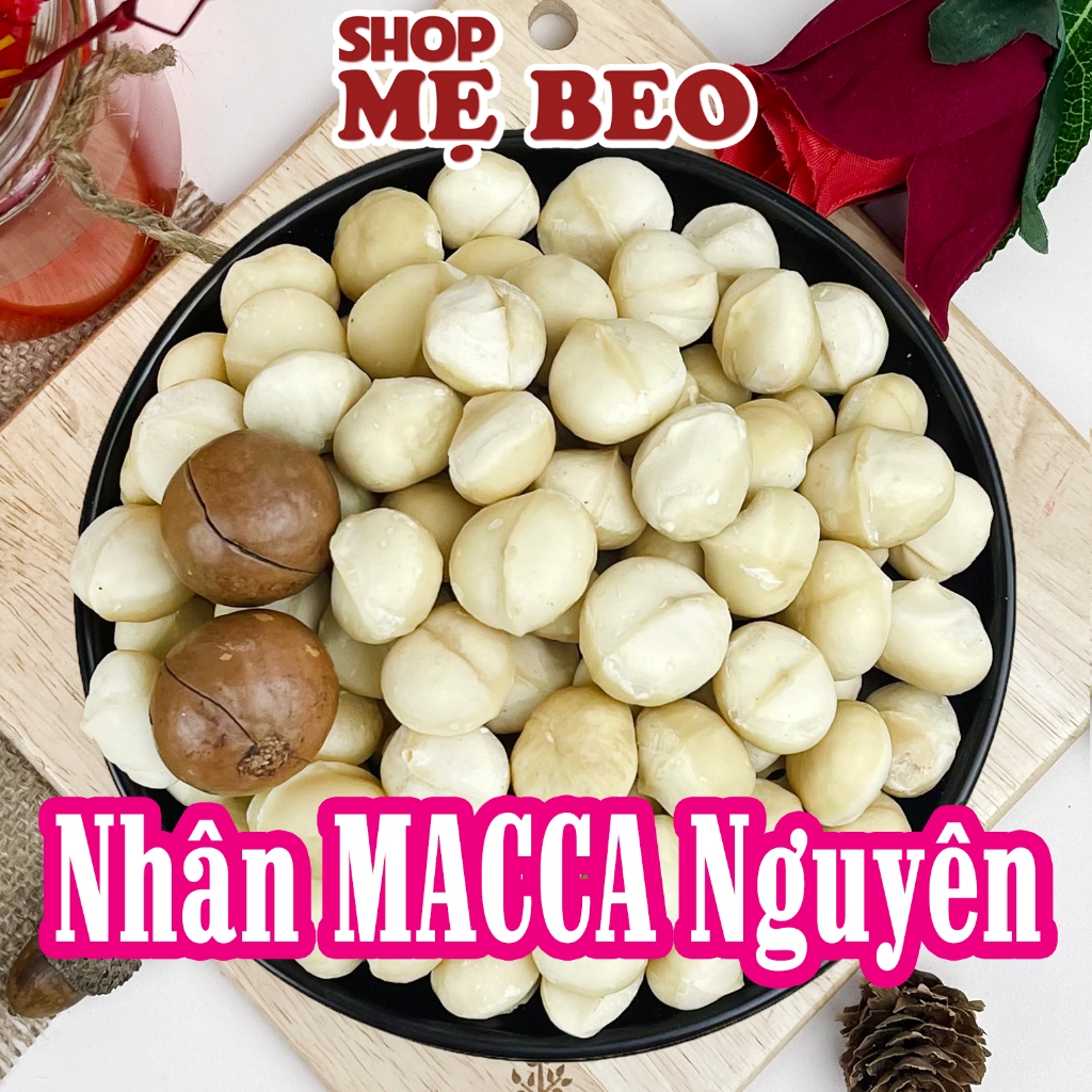 Nhân Hạt Macca Xay Làm Sữa, Granola Shop Mẹ Beo Nguyên Hạt