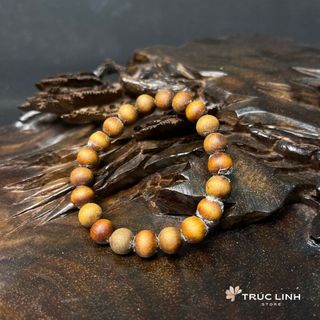 Vòng gỗ Hoàng đàn tuyết Lạng Sơn 8 Ly Không Chìm