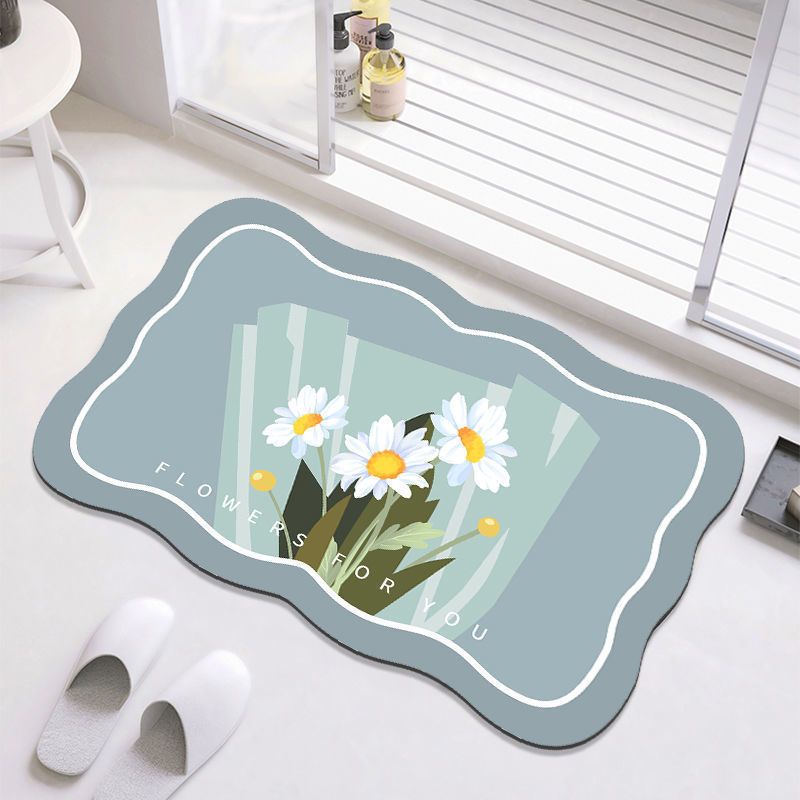 Thảm nhà tắm hút nước – Thảm lau chân thấm nước, siêu thấm, chùi chân, trang trí 50 x70