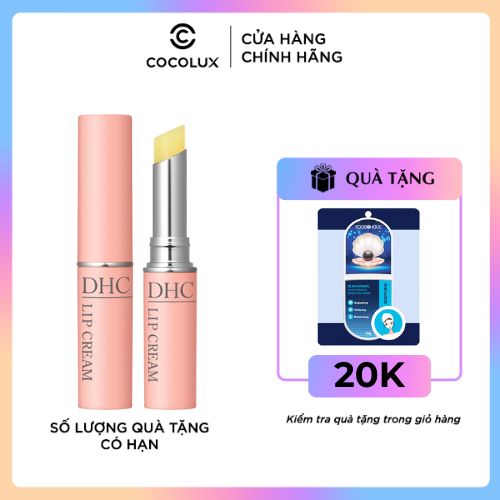 Son Dưỡng DHC Không Màu Giảm Thâm Môi Lip Cream