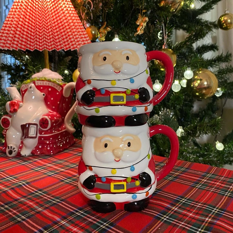 Ly gốm sứ Santa - 1132