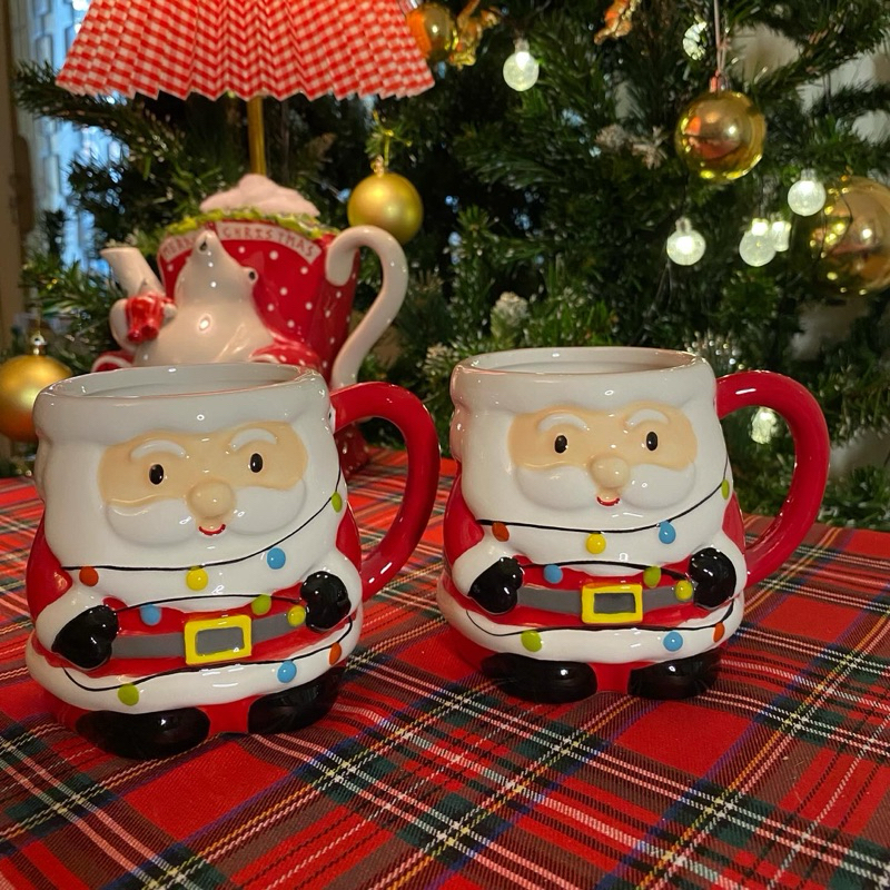 Ly gốm sứ Santa - 1132