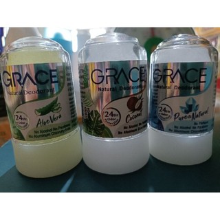 Lăn nách đá khoáng khử mùi, không cồn Grace 70gr Thái Lan. date 1/2/25