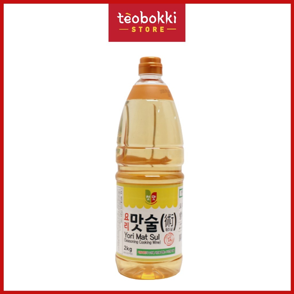 Rượu nấu ăn, gia vị mirin nấu ăn Chungwoo 2kg