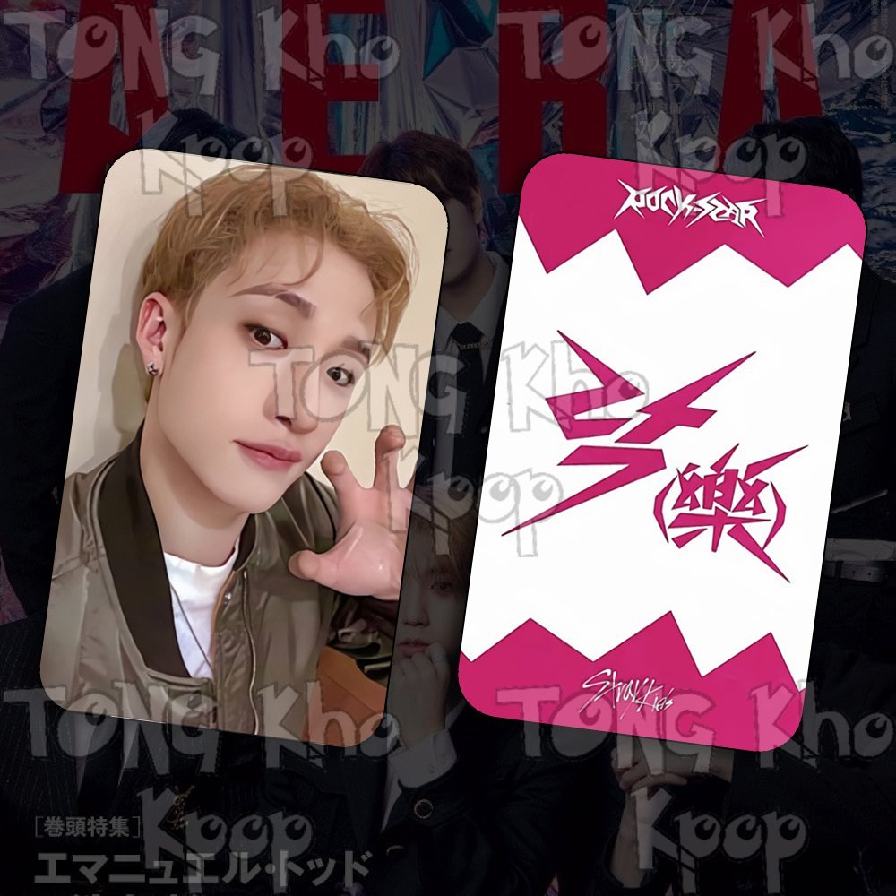Card bo góc STRAY KIDS ver LALALA card nhóm nhạc idols Hàn Quốc xinh xắn